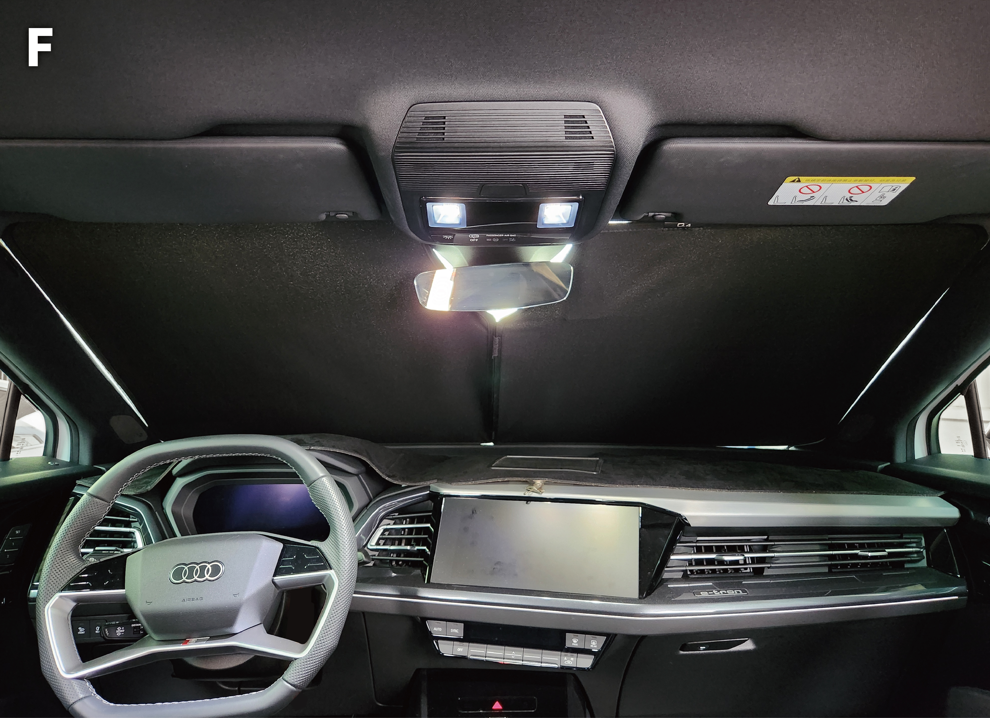 AUDI Q4 e-tron 45 SPORTBACK 汽車遮陽簾