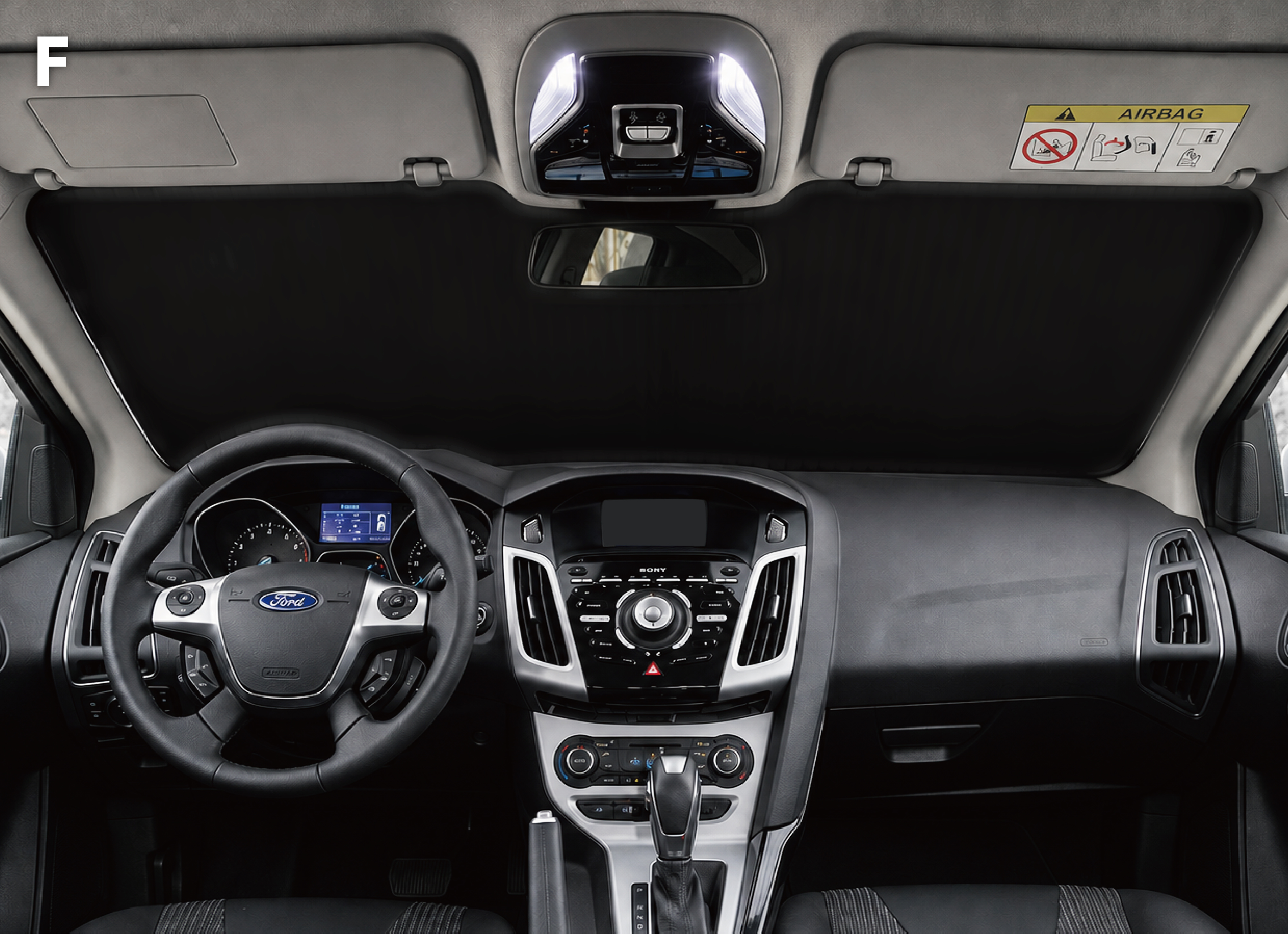FORD FOCUS GEN3 HB 汽車遮陽簾