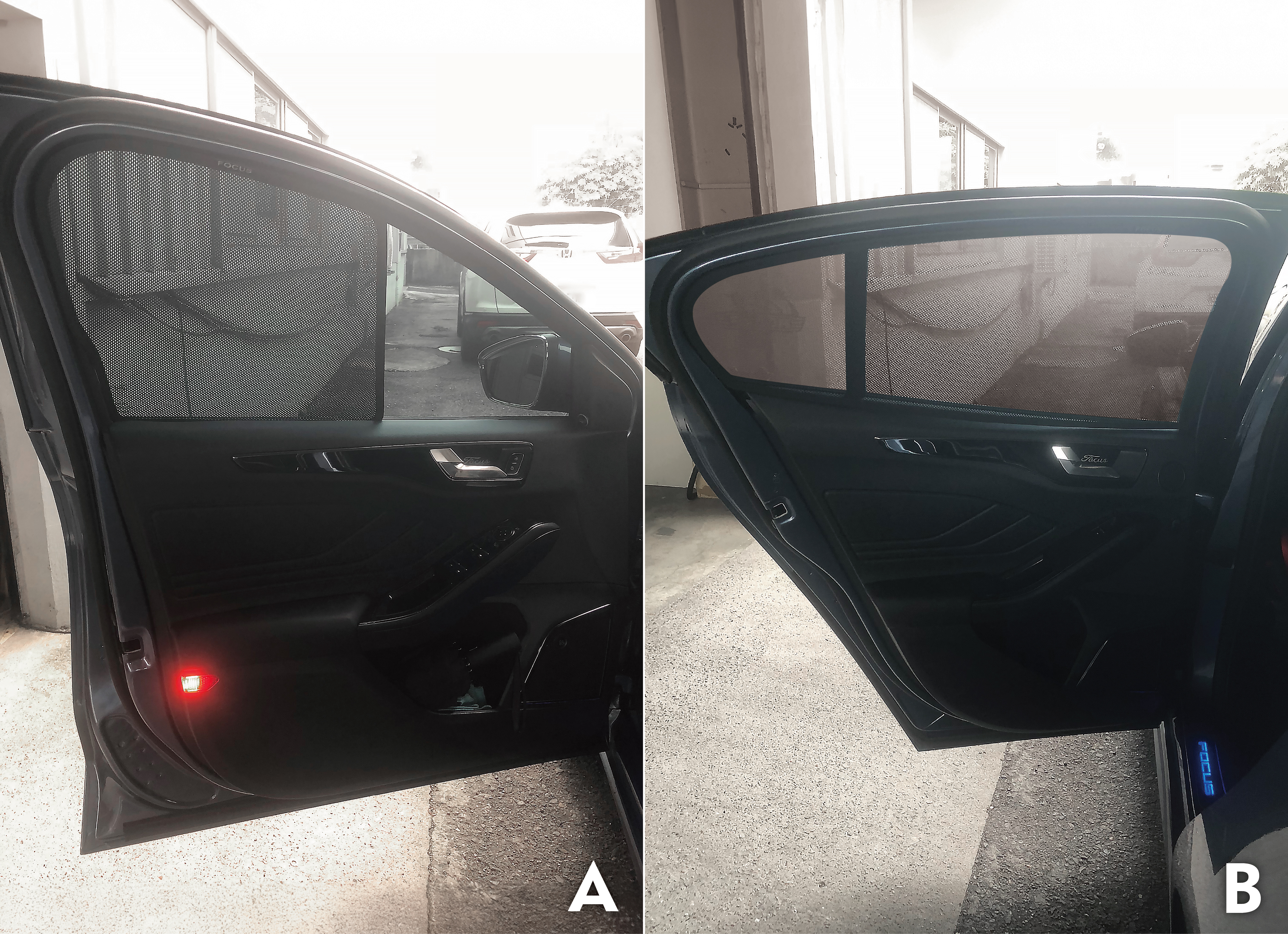 FORD FOCUS GEN4 SD 汽車遮陽簾