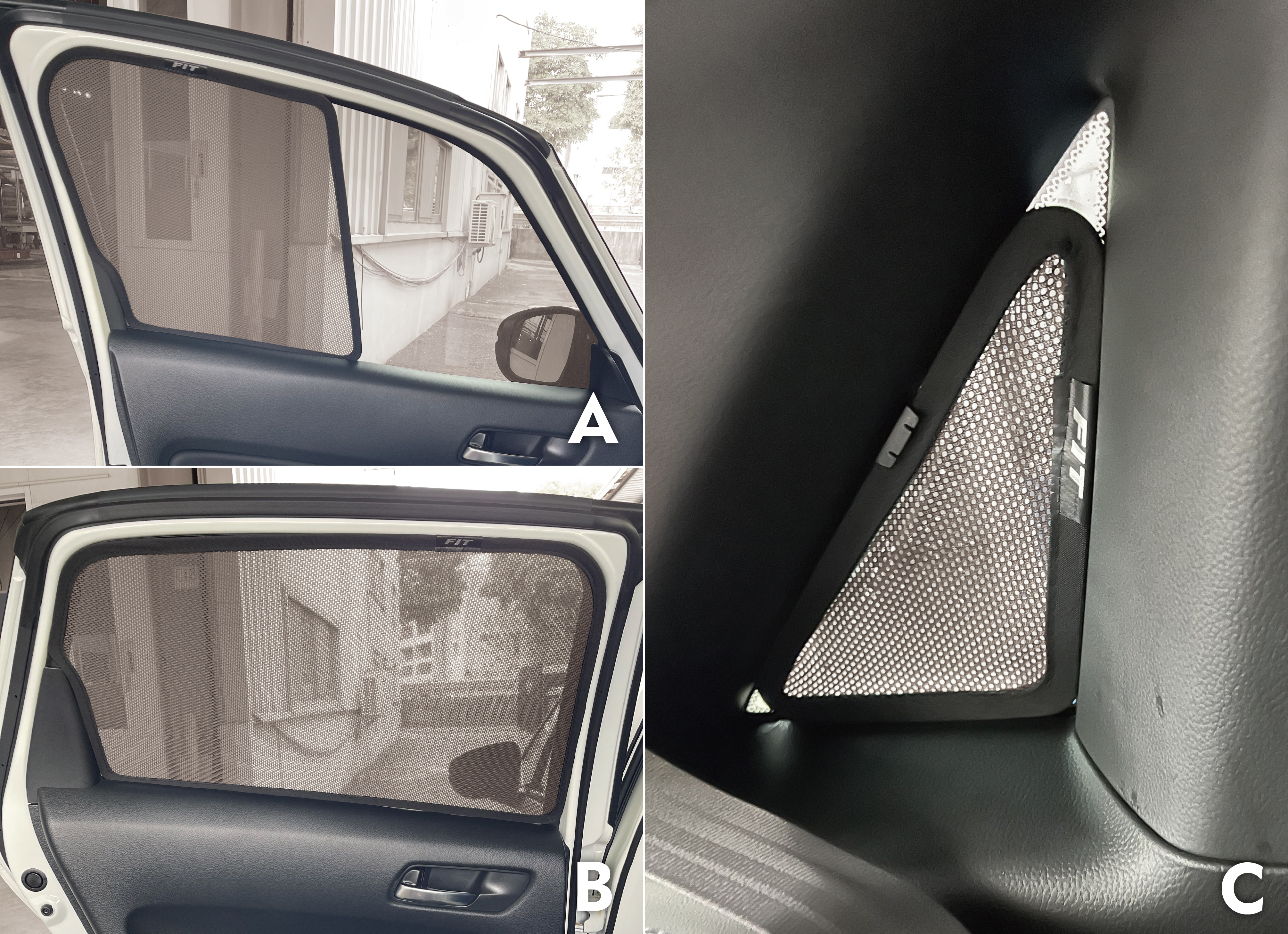 HONDA FIT GEN4 汽車遮陽簾