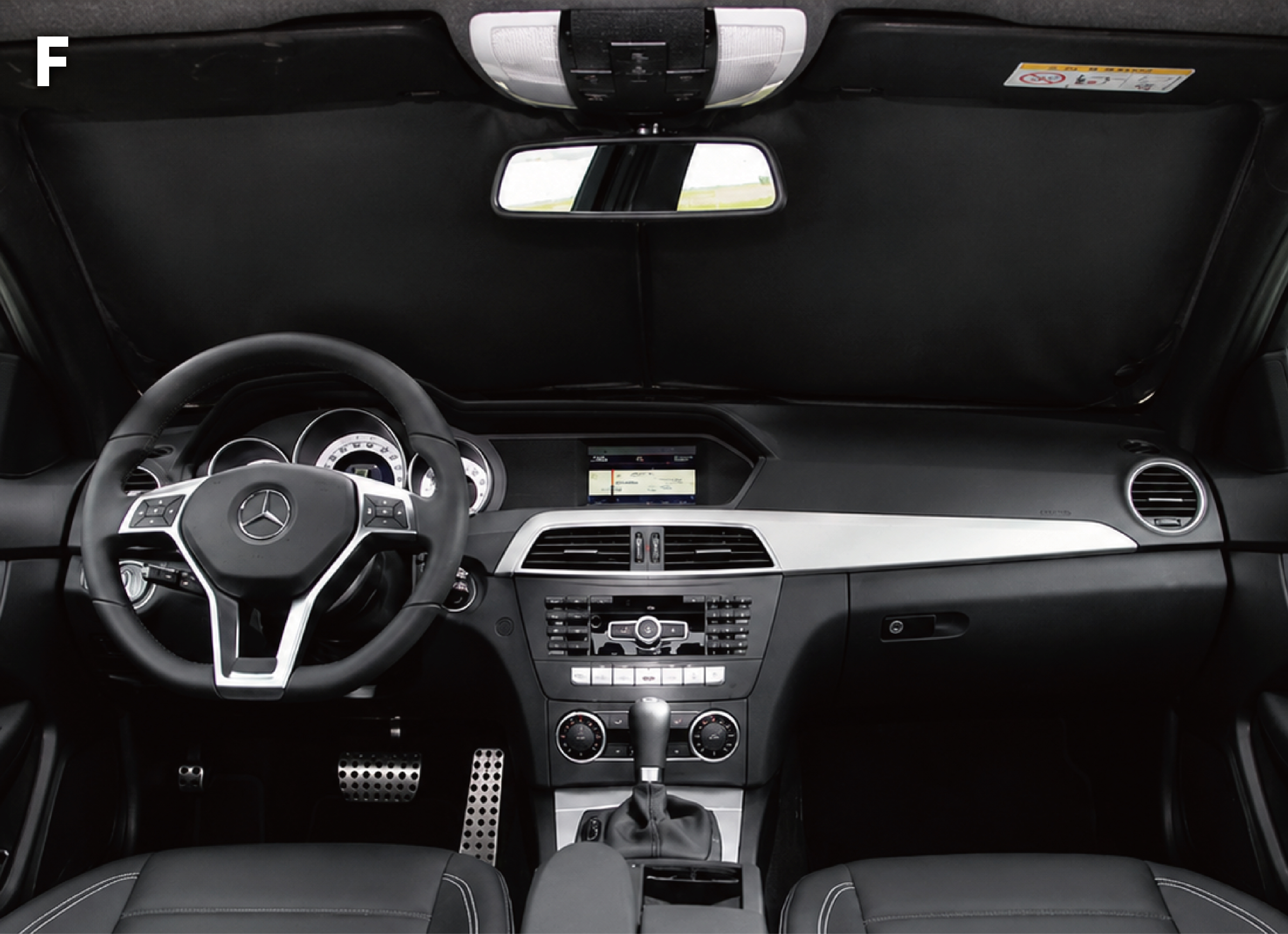M-BENZ C-CLASS W204 汽車遮陽簾