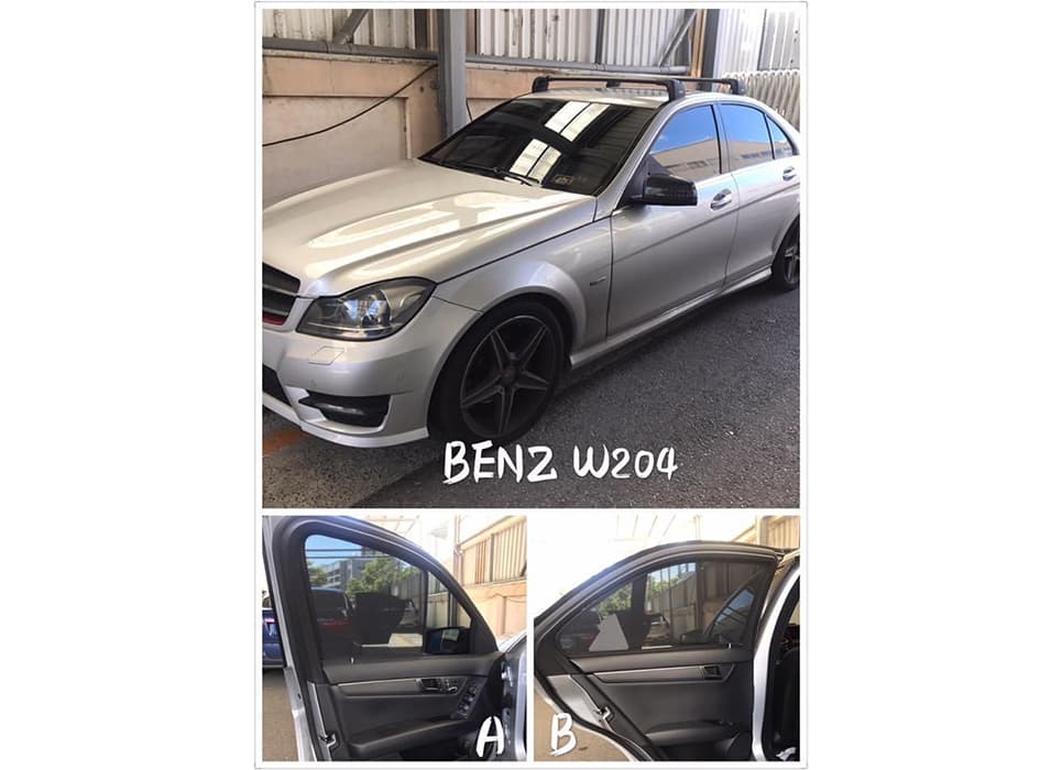 M-BENZ C-CLASS W204 汽車遮陽簾