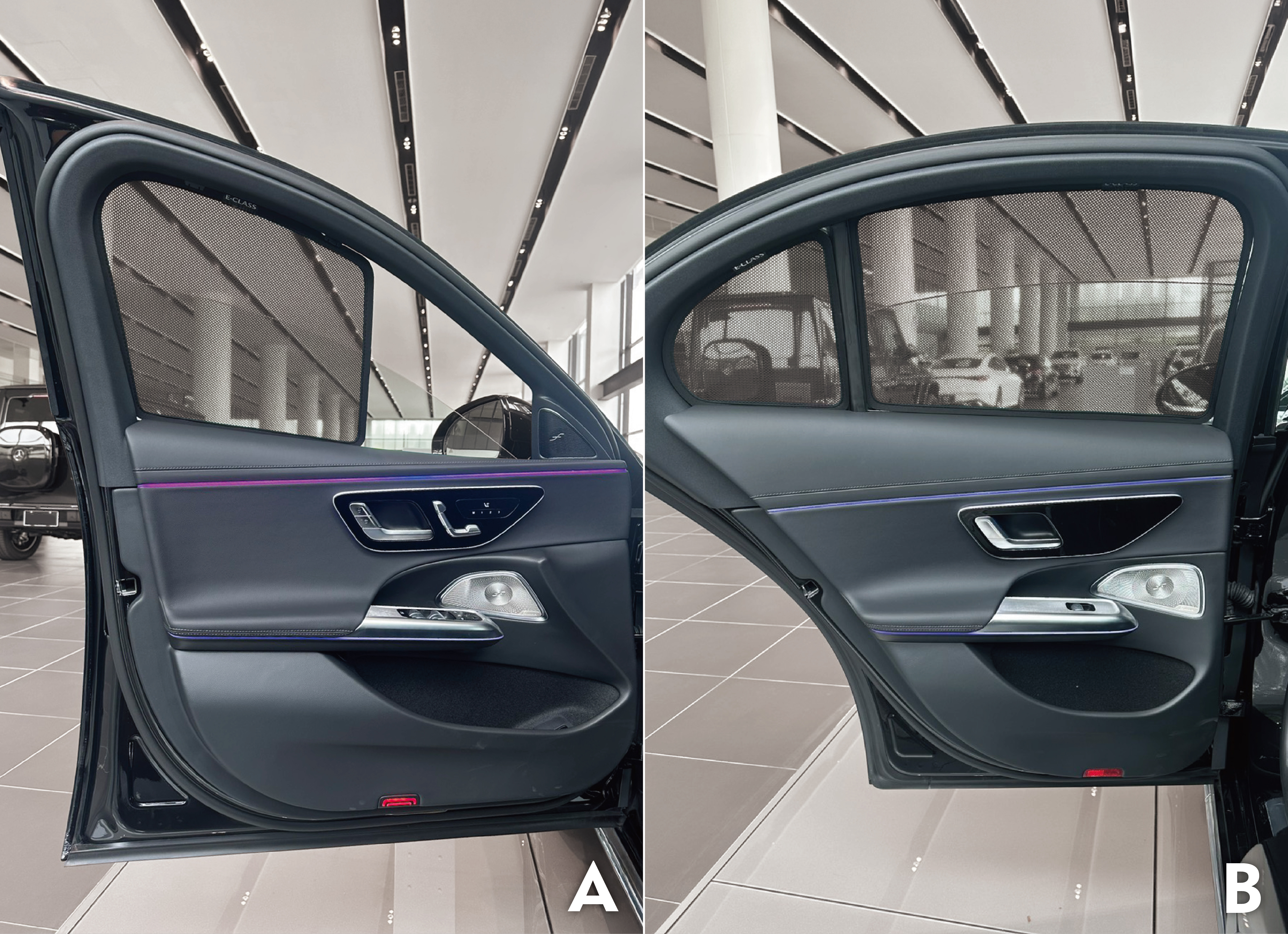 M-BENZ E-CLASS W214 汽車遮陽簾