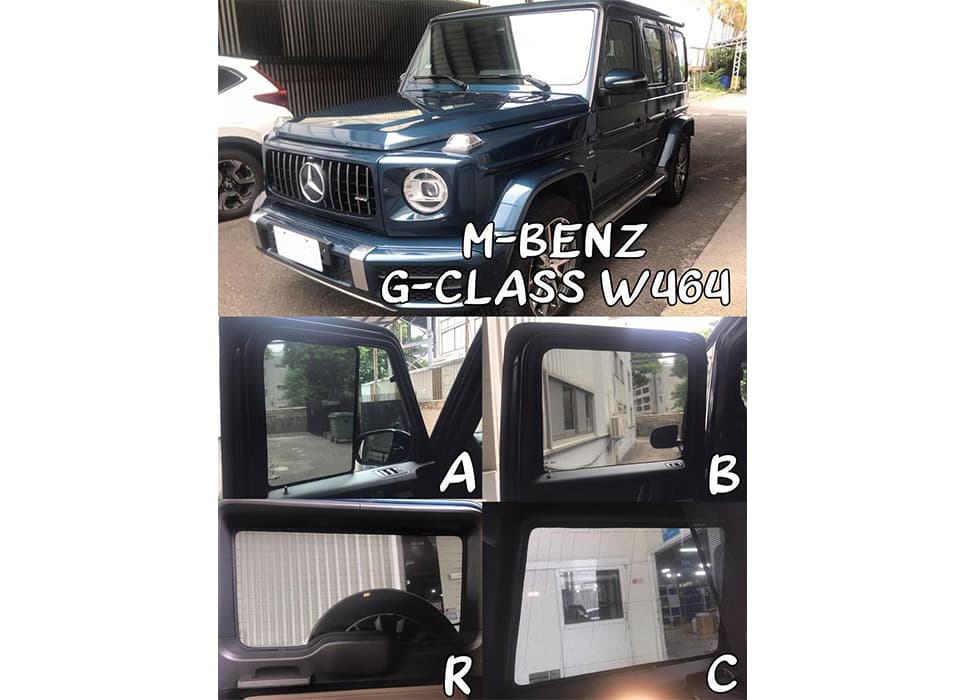M-BENZ G-CLASS W464 汽車遮陽簾