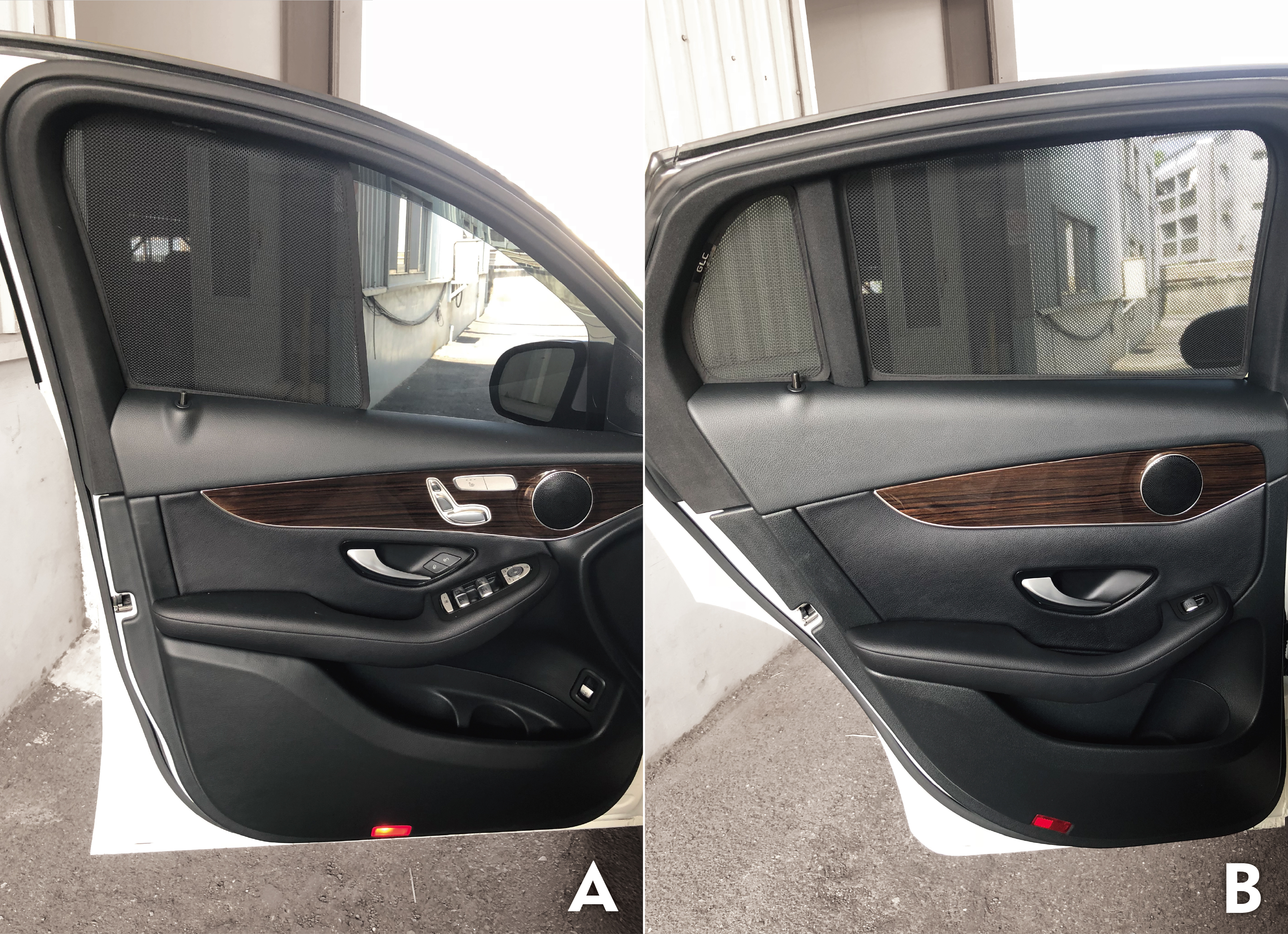 M-BENZ GLC C253 COUPE GEN1 汽車遮陽簾