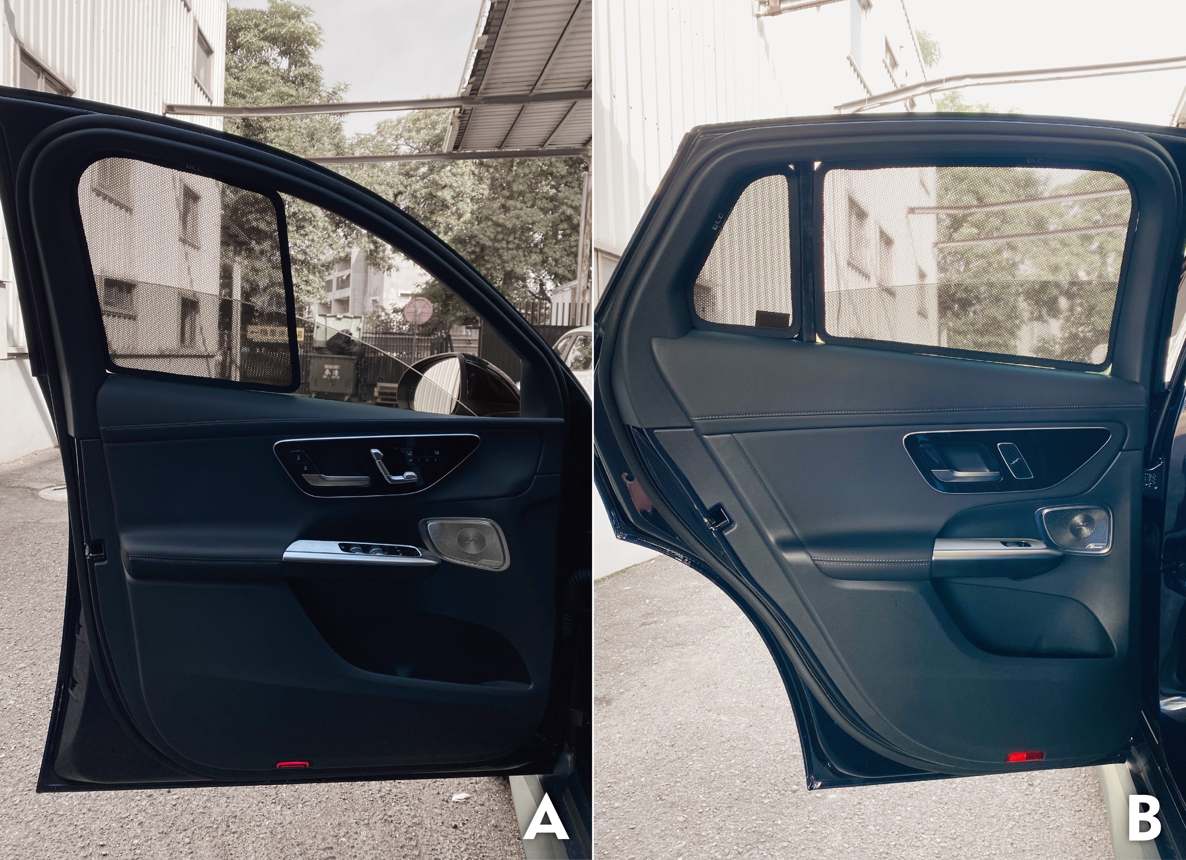 M-BENZ GLC C254 COUPE GEN2 汽車遮陽簾