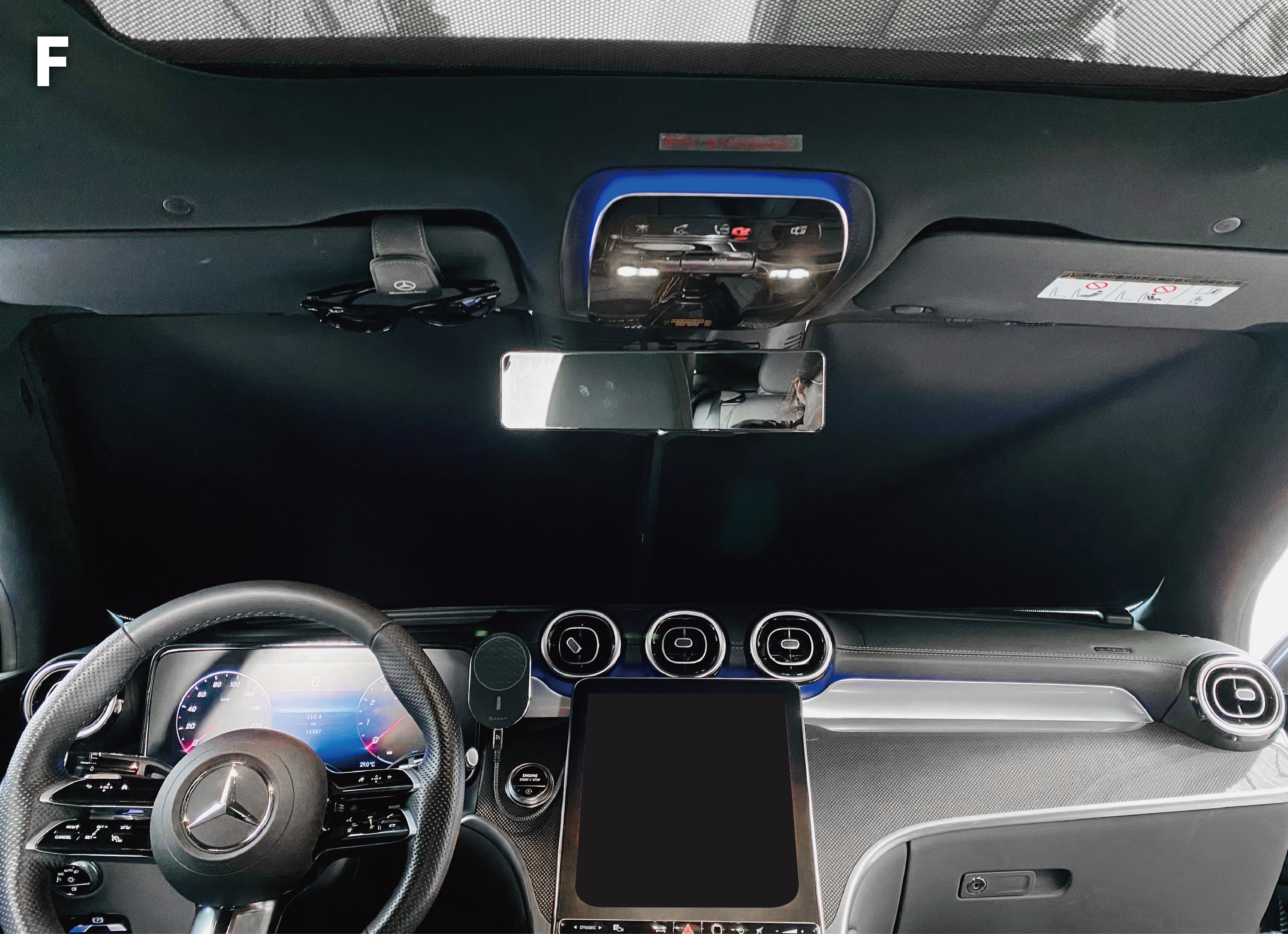 M-BENZ GLC C254 COUPE GEN2 汽車遮陽簾