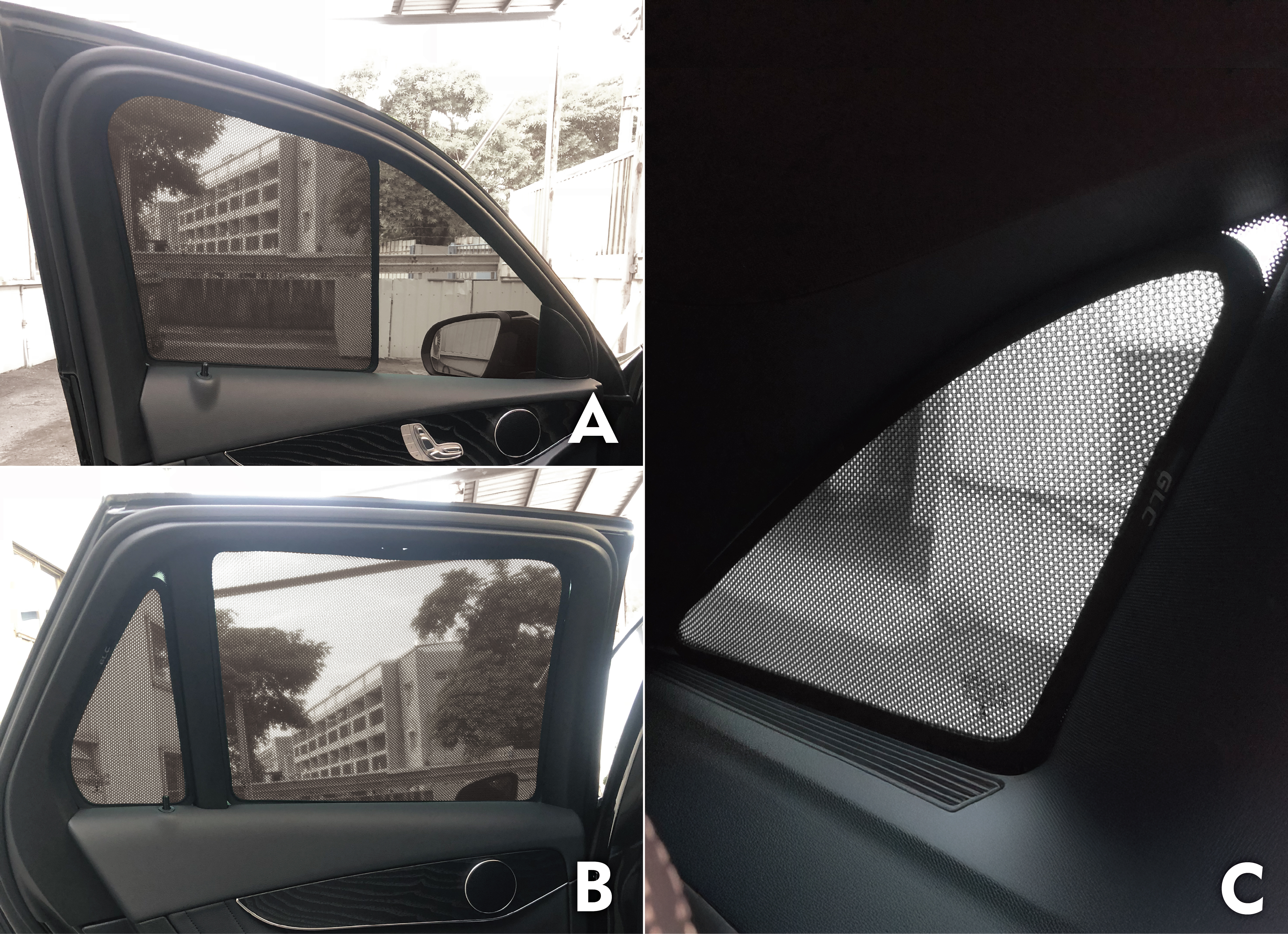 M-BENZ GLC X253 SUV GEN1 汽車遮陽簾