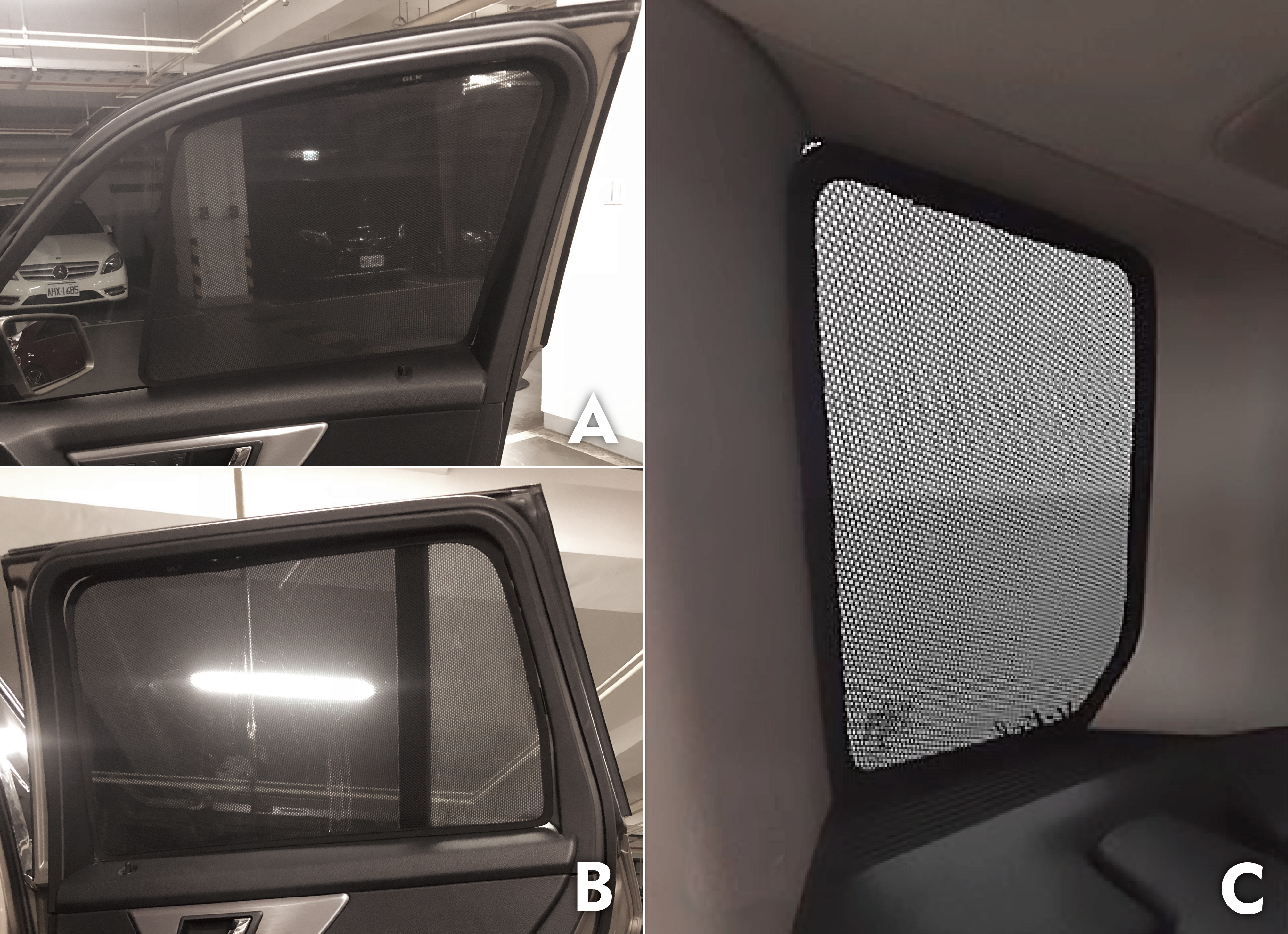 M-BENZ GLK 汽車遮陽簾