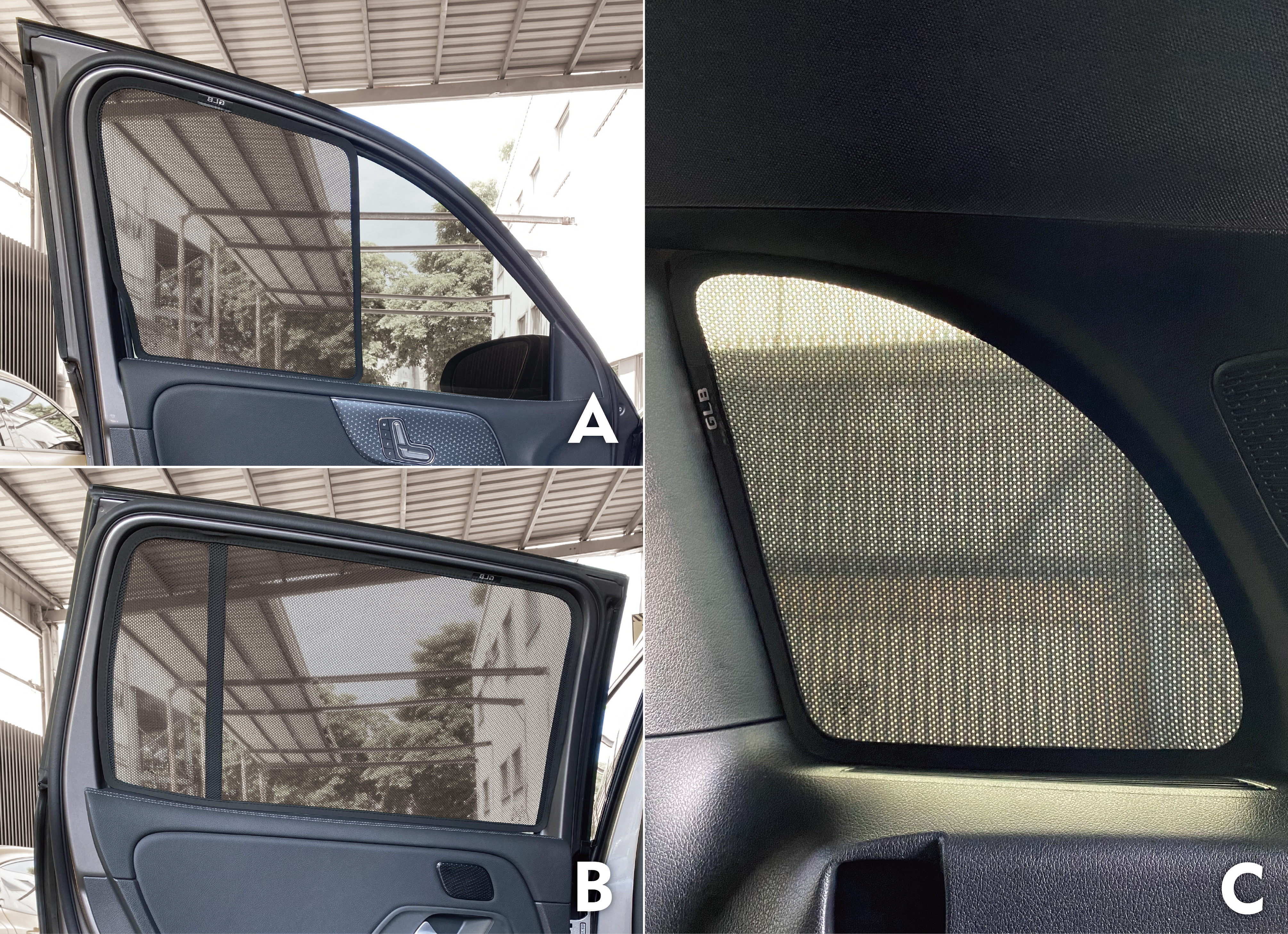 M-BENZ EQB SUV 汽車遮陽簾