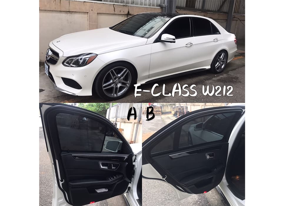 M-BENZ E-CLASS W212 (轎車) 汽車遮陽簾