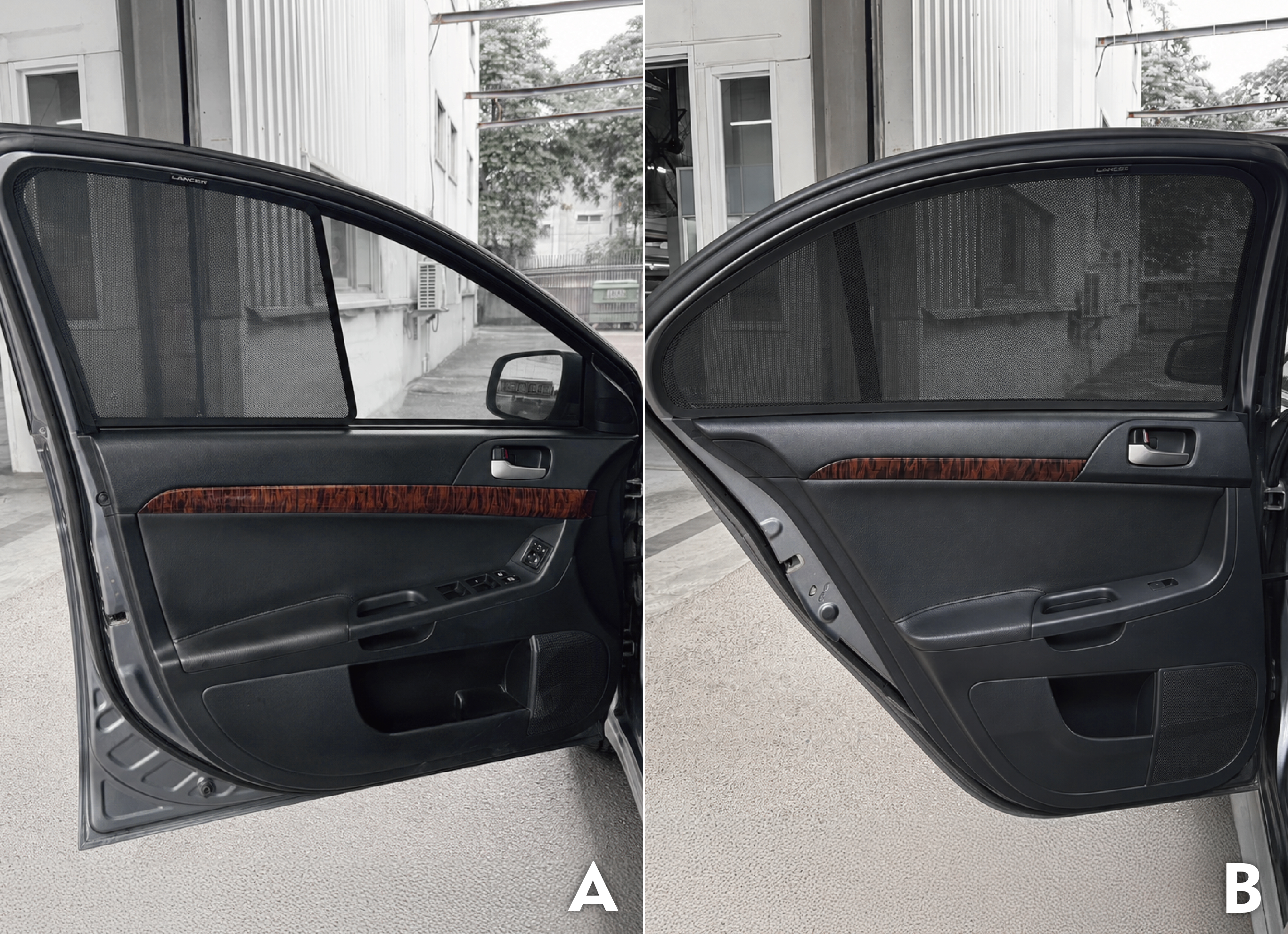 MITSUBISHI LANCER SPORTBACK 汽車遮陽簾