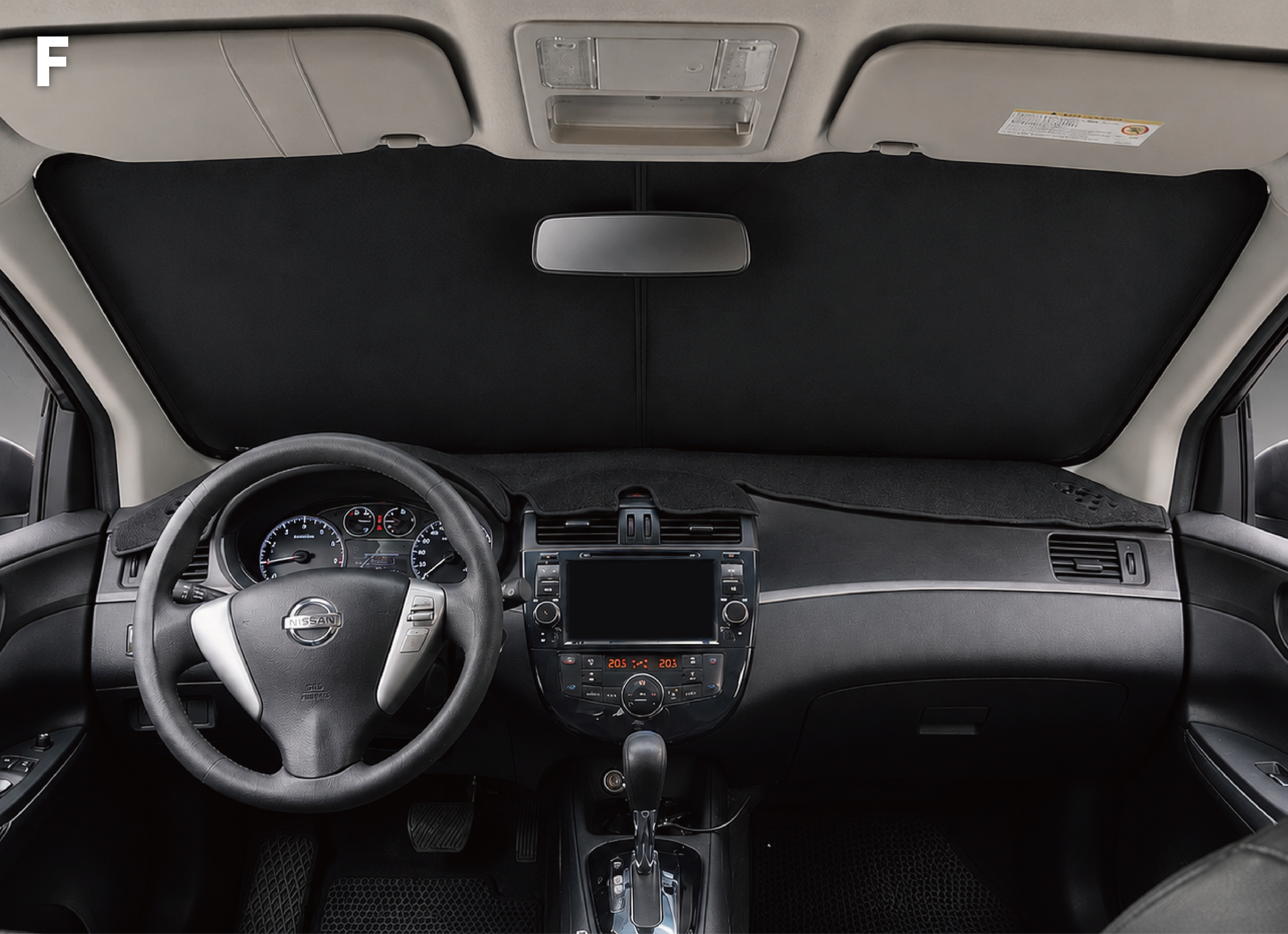 NISSAN BIG TIIDA HB 汽車遮陽簾