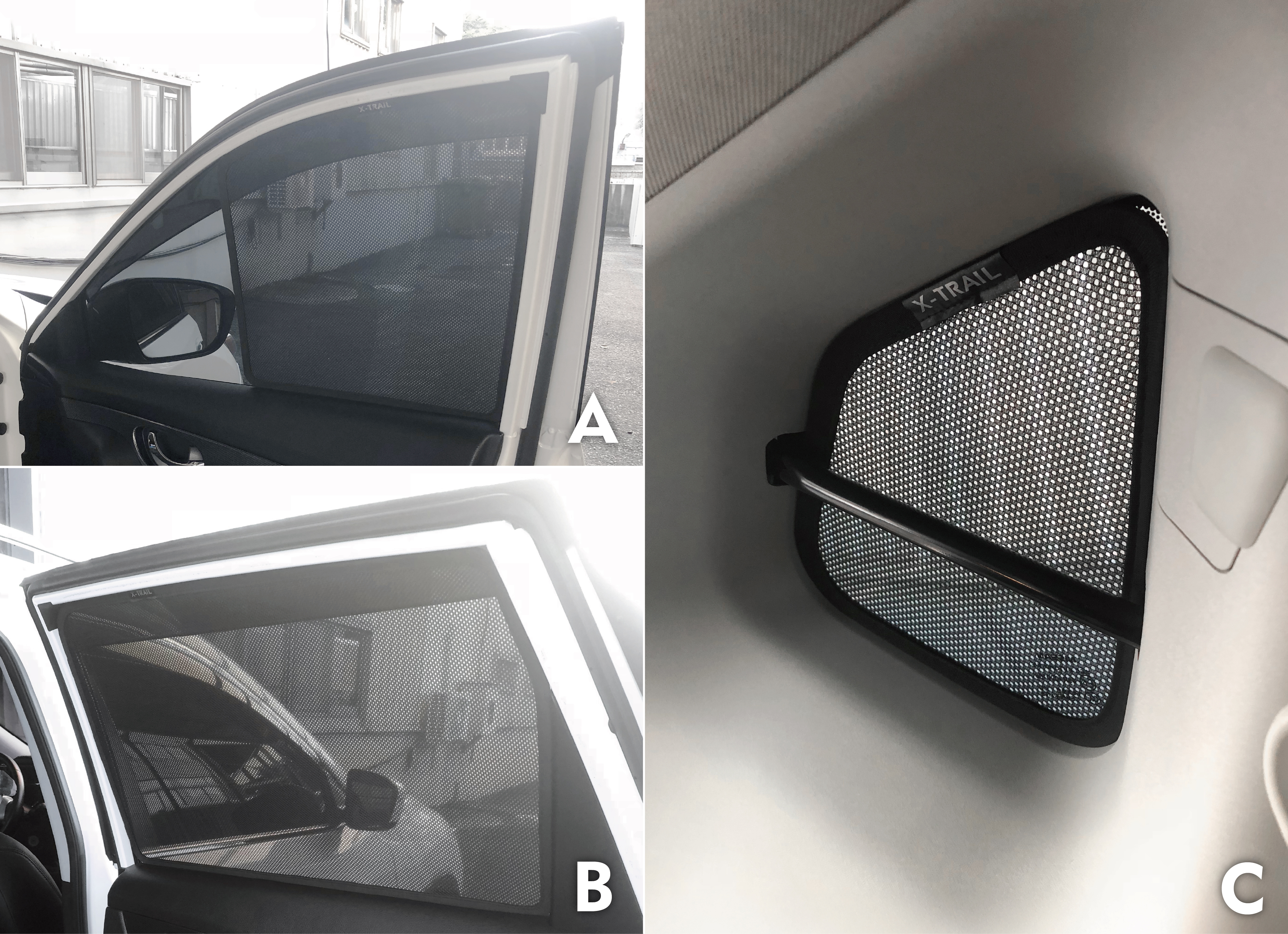 NISSAN X TRAIL GEN3 汽車遮陽簾