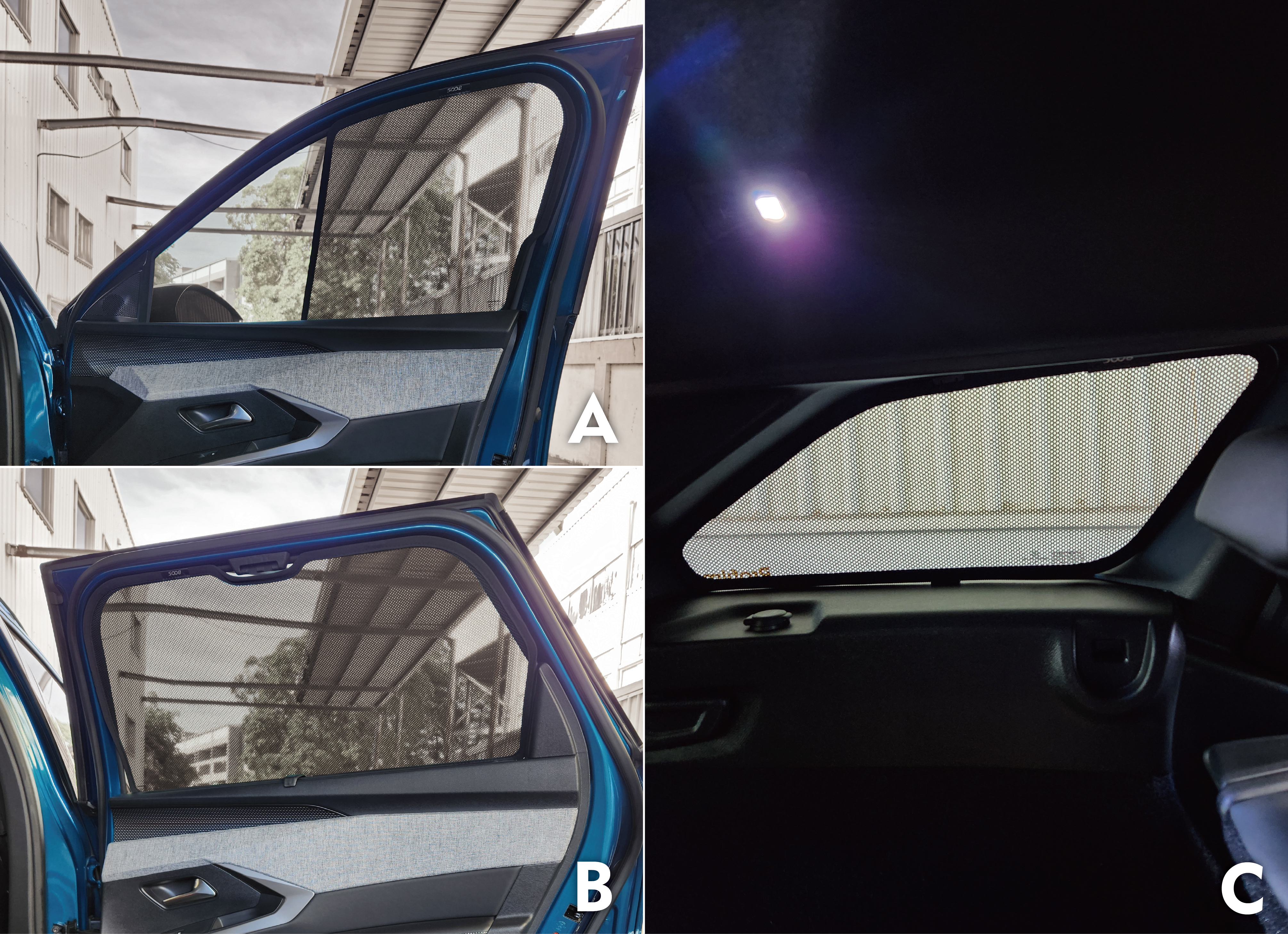 PEUGEOT 5008 GEN3 汽車遮陽簾