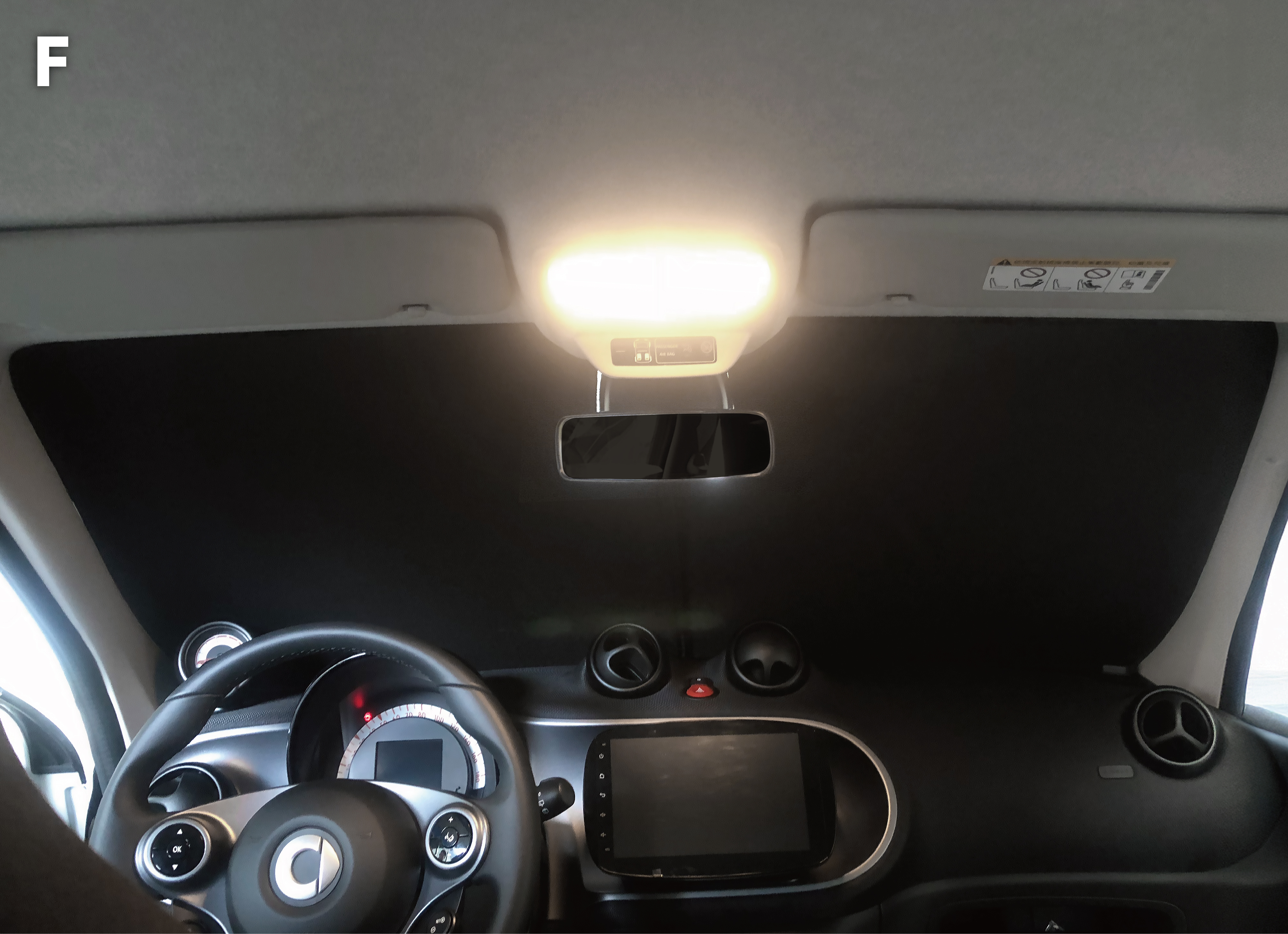 SMART FOR 2 汽車遮陽簾