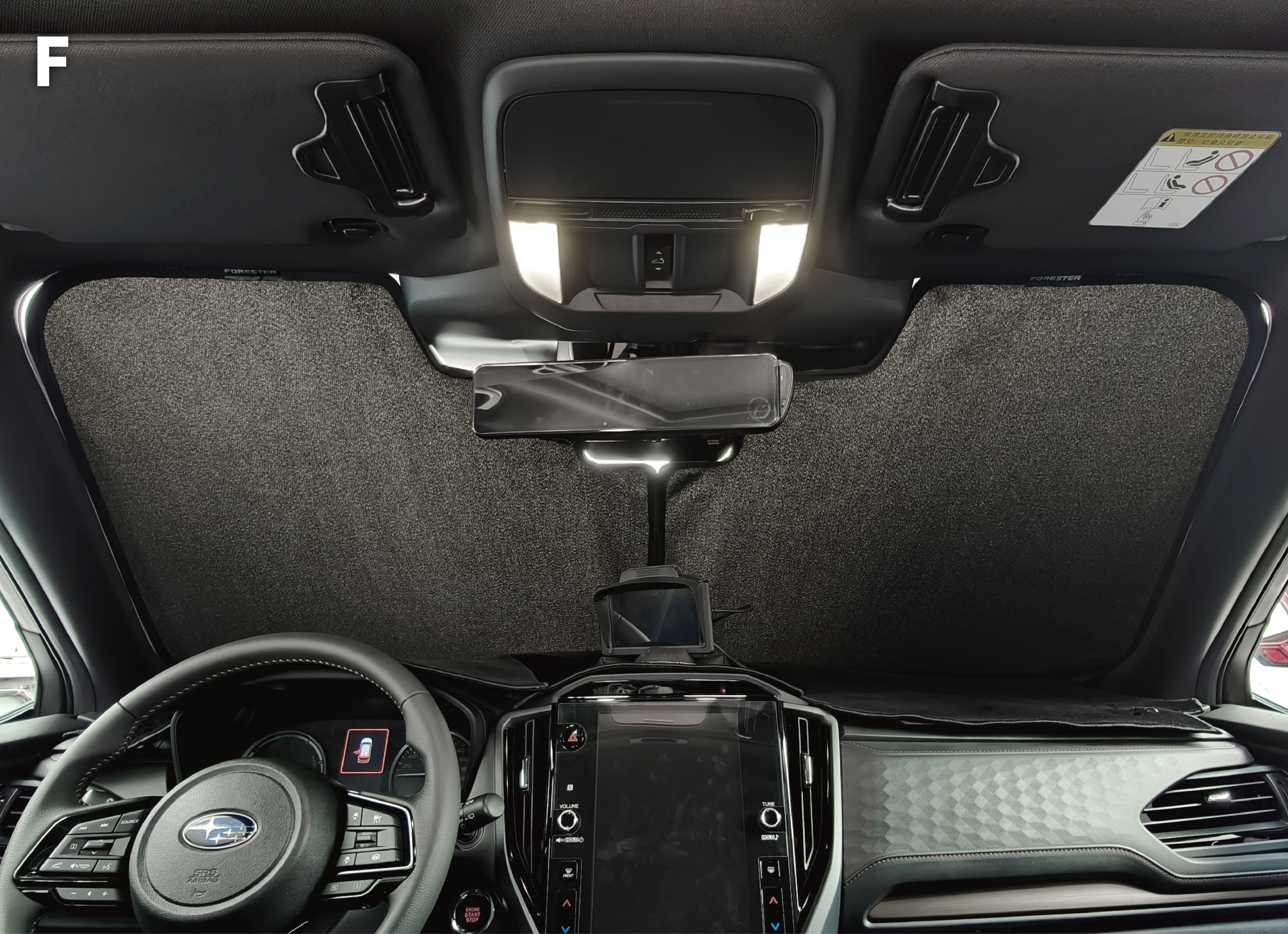 SUBARU FORESTER GEN6 汽車遮陽簾
