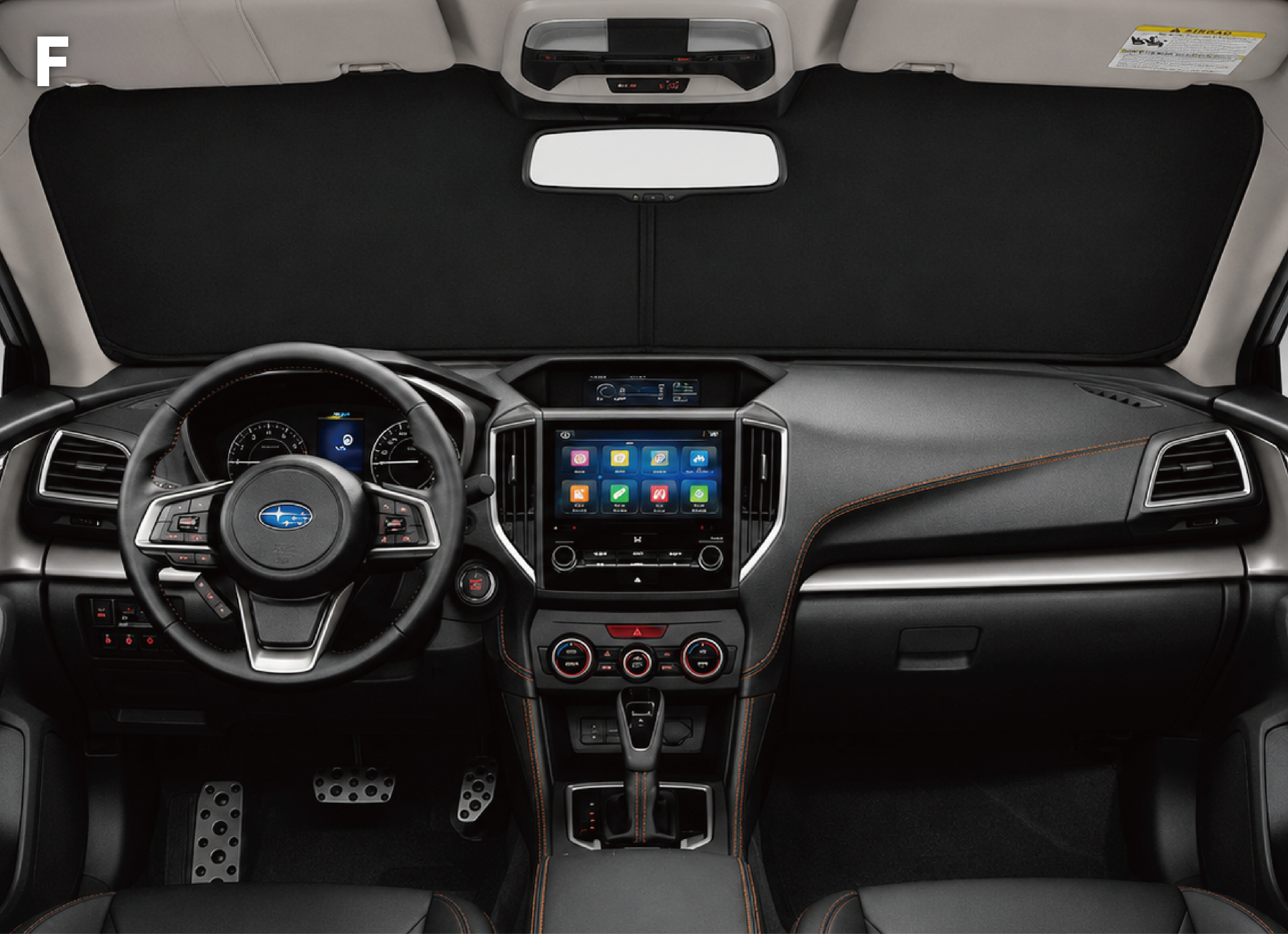 SUBARU IMPREZA/ XV GEN2 (布標車) 汽車遮陽簾