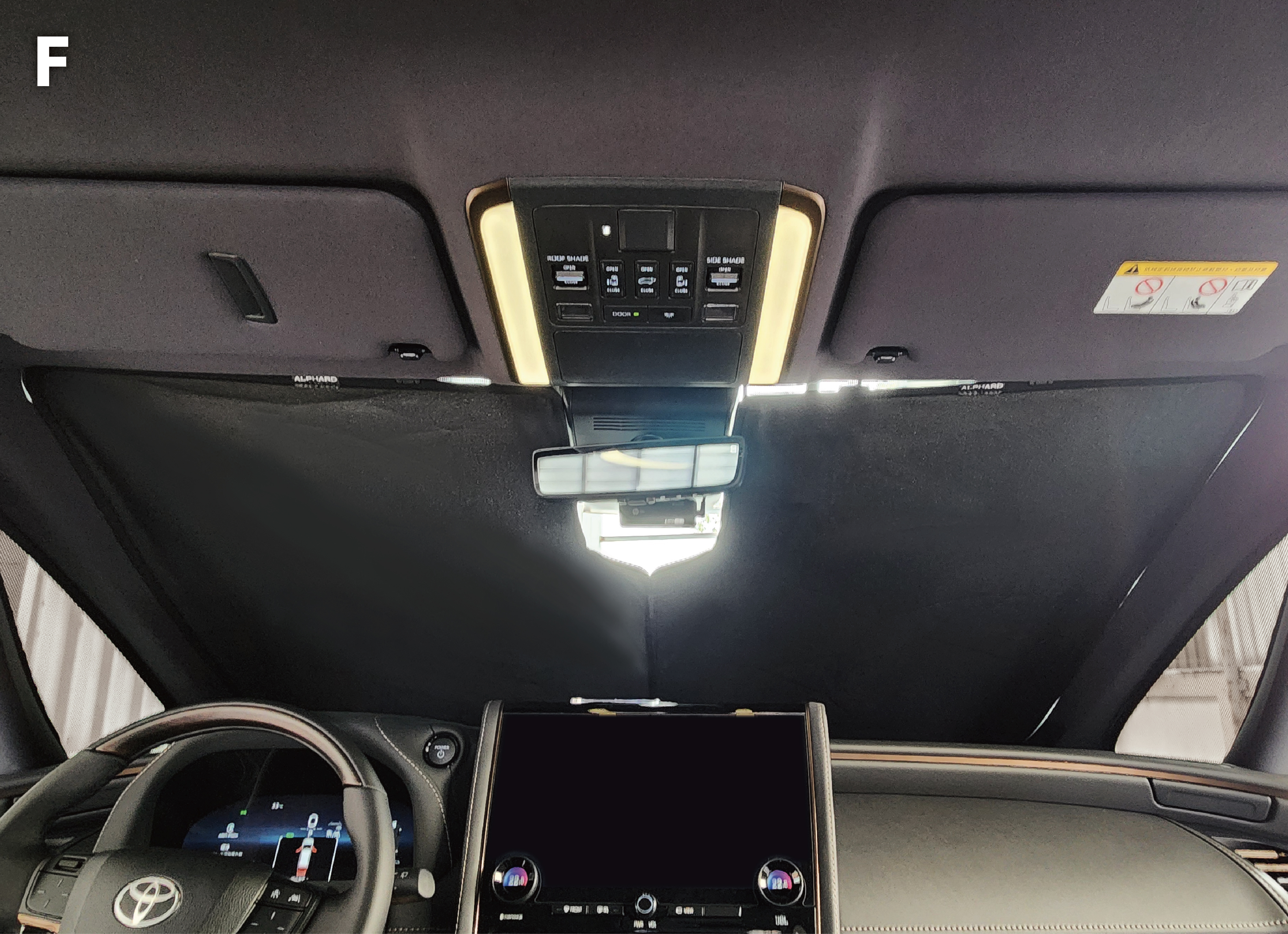TOYOTA ALPHARD GEN2 汽車遮陽簾