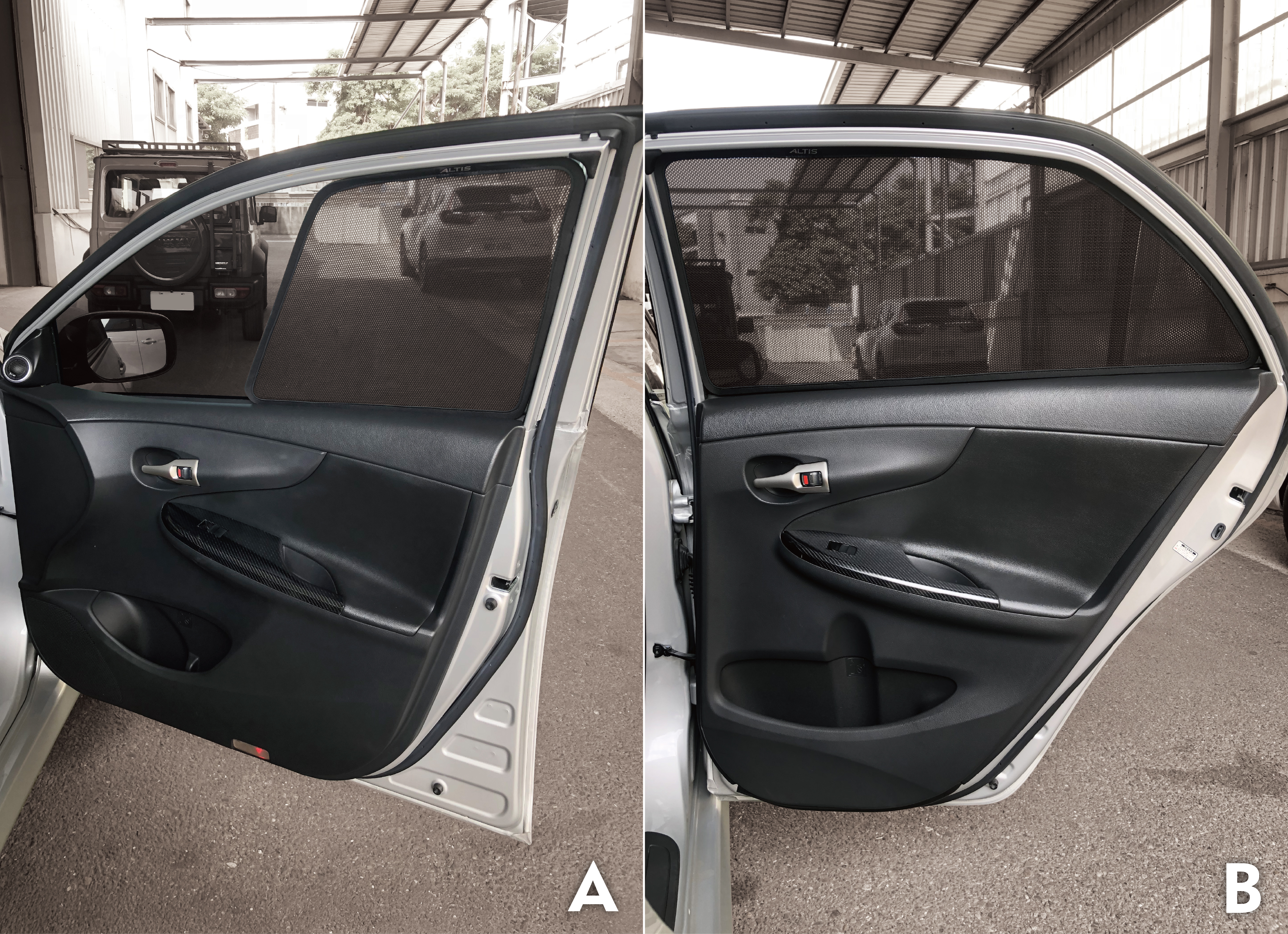 TOYOTA ALTIS GEN10 汽車遮陽簾