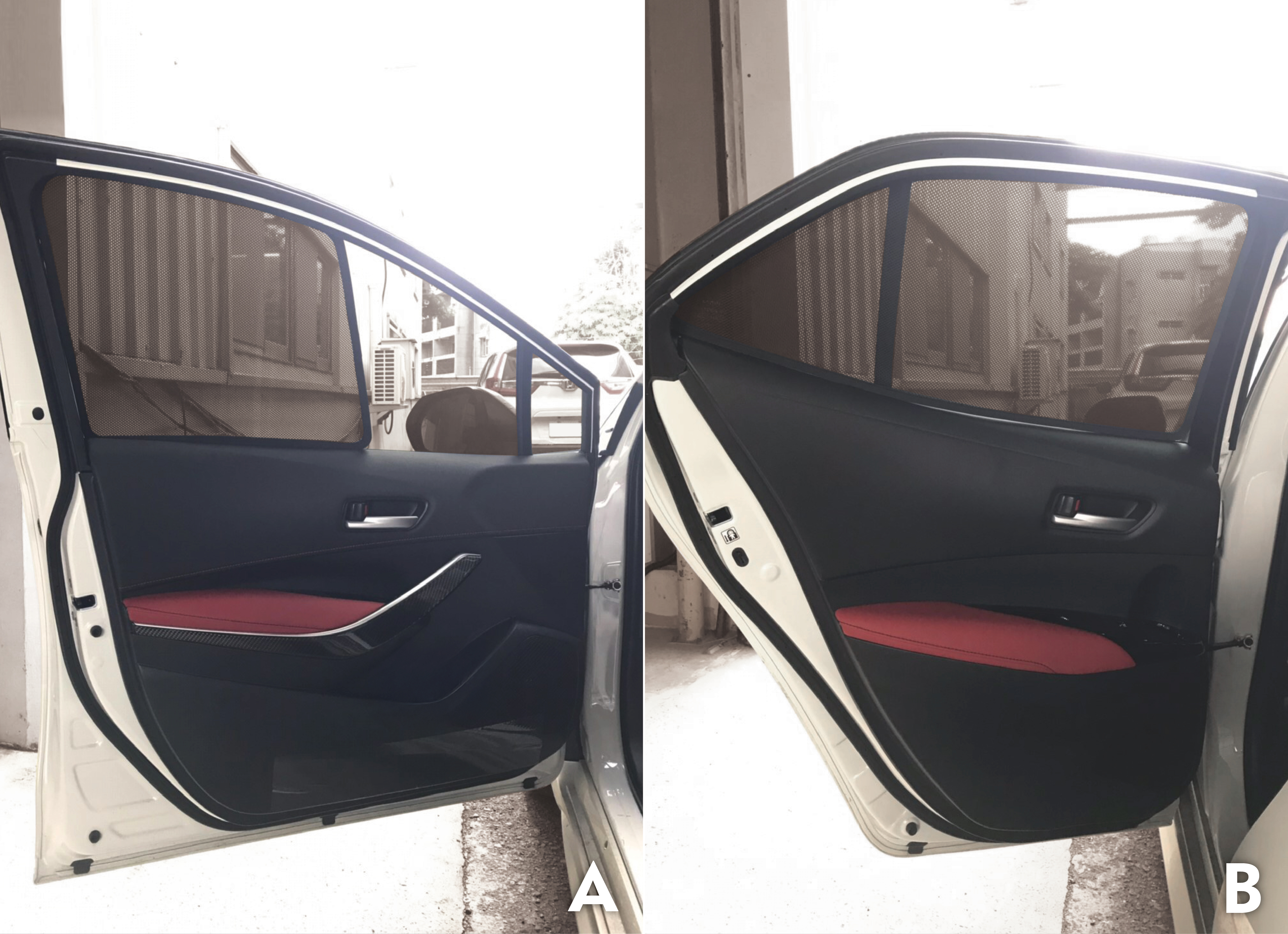 TOYOTA COROLLA SPORT ( AURIS ) 汽車遮陽簾