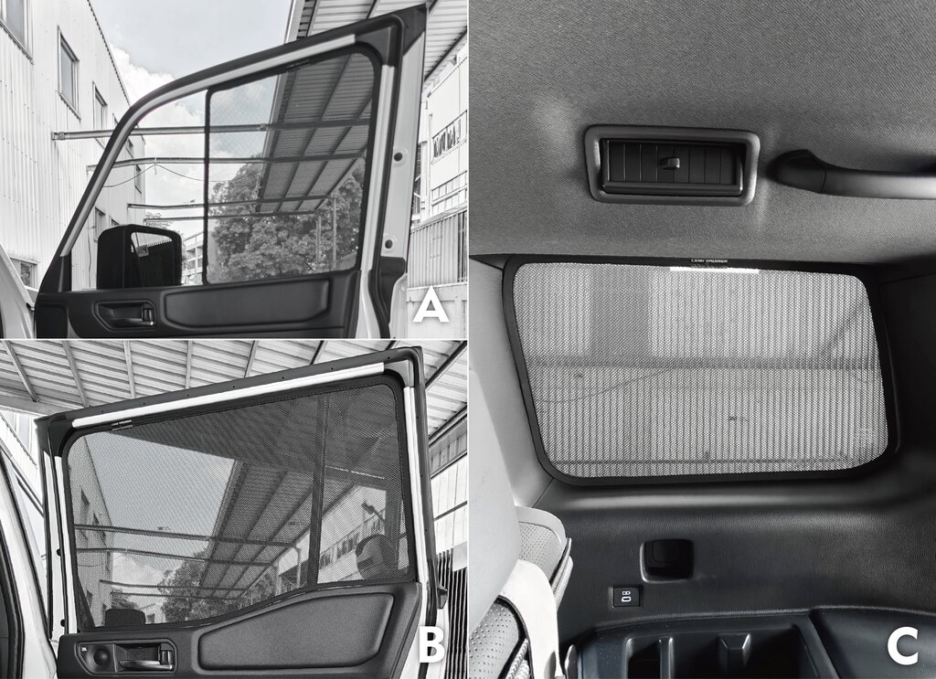 TOYOTA LAND CRUISER 250 GEN5 汽車遮陽簾