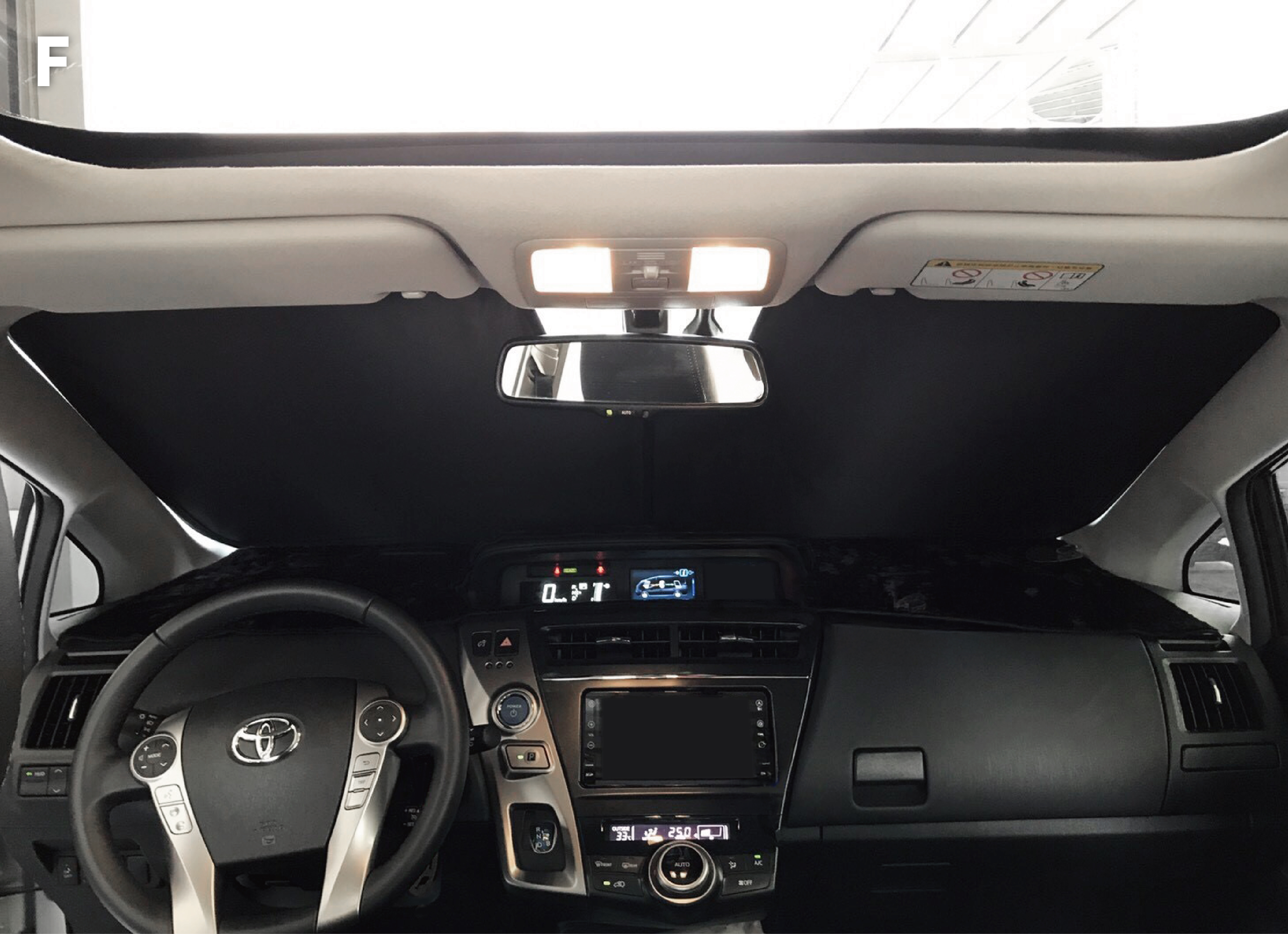 TOYOTA PRIUS α (七人座) 汽車遮陽簾