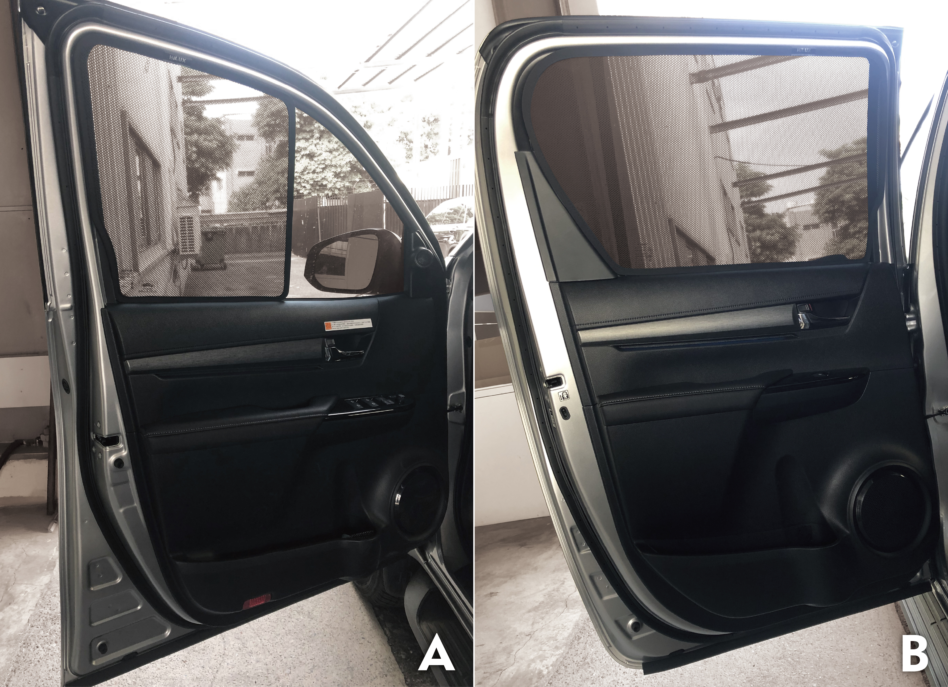 TOYOTA HILUX 汽車遮陽簾