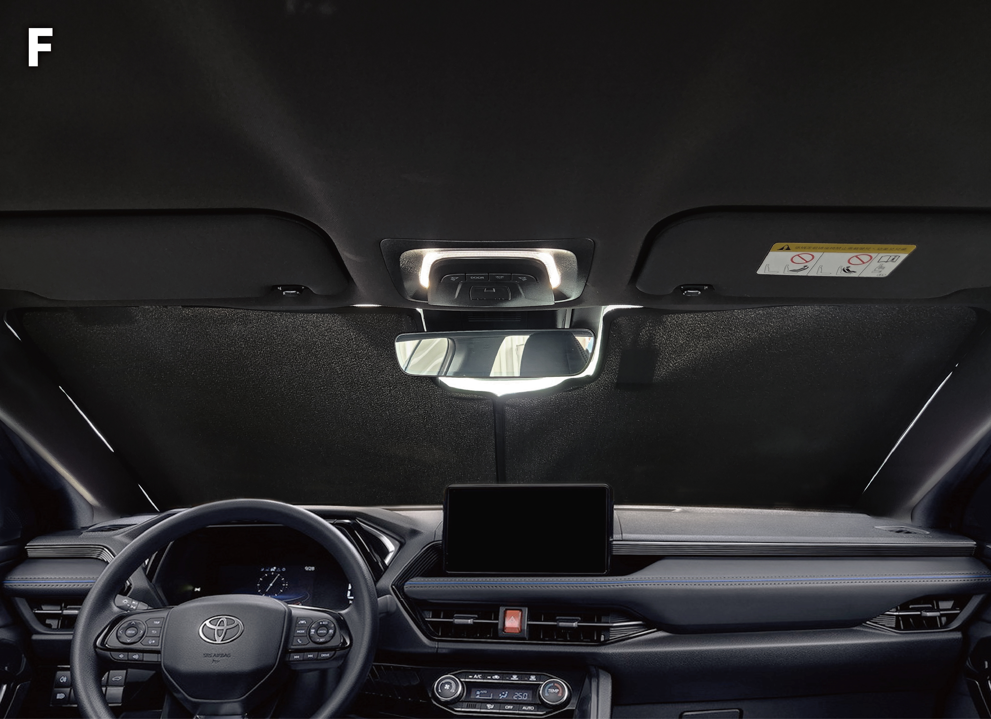 TOYOTA YARIS CROSS 汽車遮陽簾