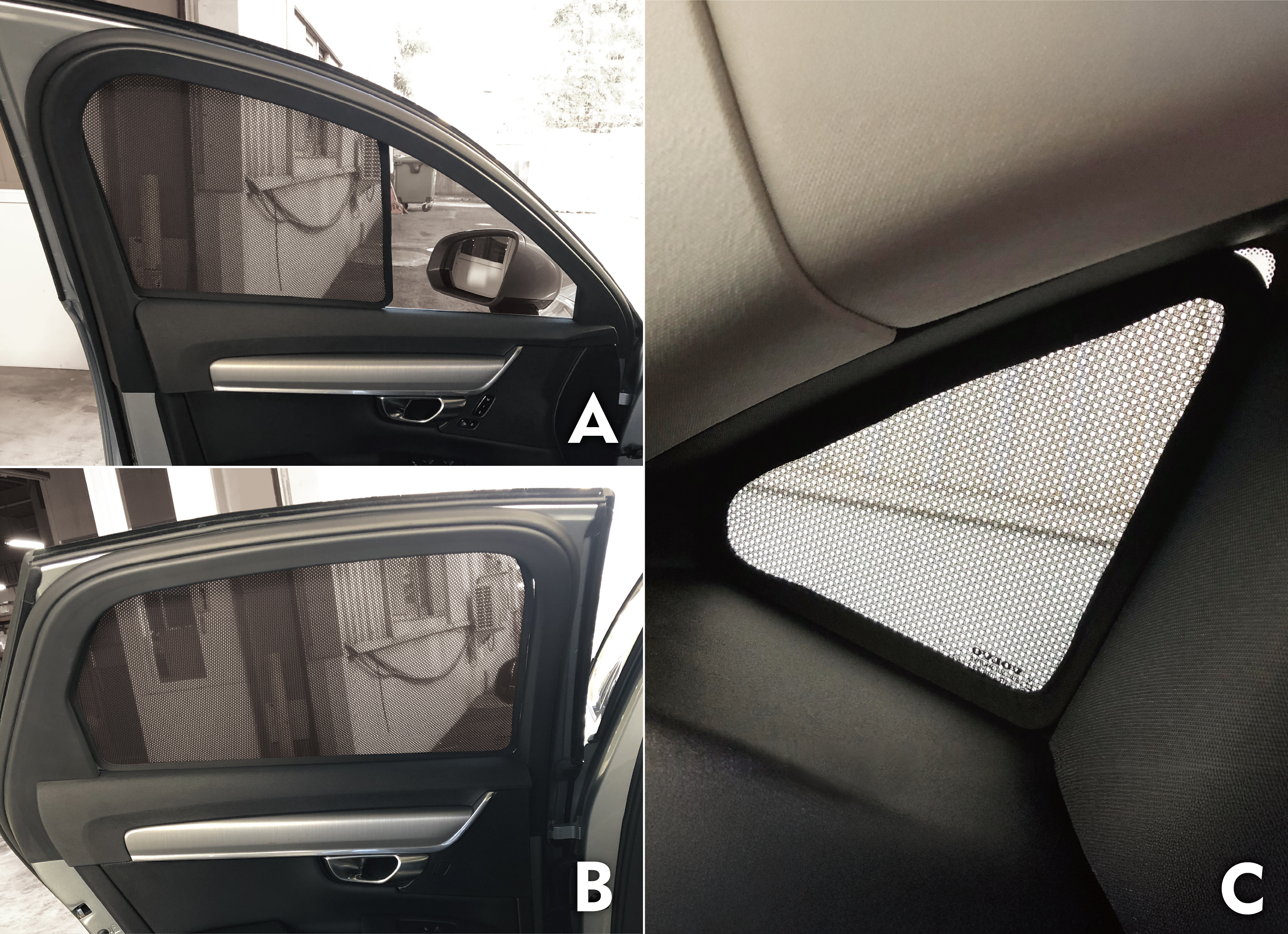 VOLVO S90 汽車遮陽簾